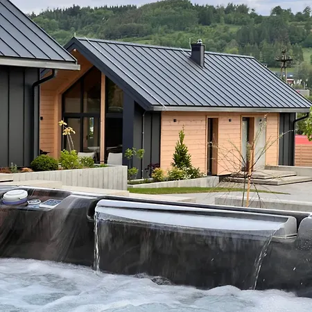 アパート Domki Na Luzie Domki Premium Z Basenem I Jacuzzi W Gorach *